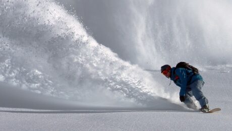 snowboarding small business lean in