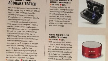 amazon fake reviews counterfeit product