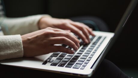 salesperson working from home