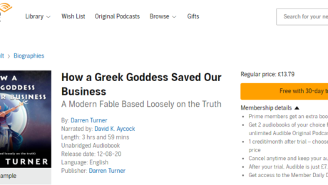 how a greek goddess saved our business