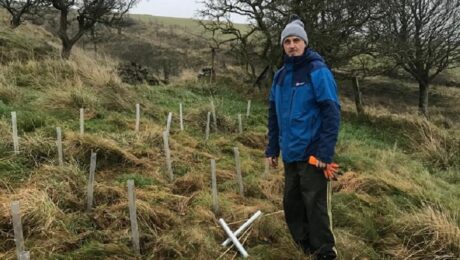 Happy Mondays Gary Whelan planting trees